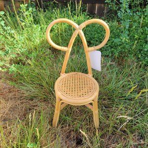 Furniture Big Bow Rattan Chair / Kid chair/ rattan chair / rattan toddler chair